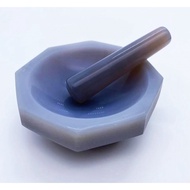 30mm 50mm 70mm 100mm 120mmall Sizes High Quality Natural Agate Mortar And Pestle Set For Research Labs Grinding