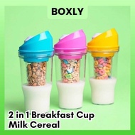2-In-1 Breakfast Cup Milk Cereal Cereal Cup Tumbler, Hassle-Free and Practical Cereal Drinking Bottl