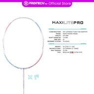 PROTECH MAXILITE PRO (White pink)(5UG1)(MAX 32LBS)(Lite Series) Badminton Racket