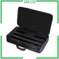 [Amleso] Oxford Cloth Portable Effects Pedal Board Case for Guitar Pedal DJ Controller Micro Synthesizer Accessories