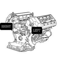 Upper Timing Gear Sprocket bmw E34 E38 M60 530I 730Il 740I Year 94-96 Used