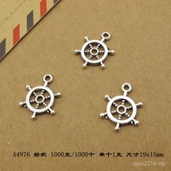 Rudder a49761g Alloy Cross-Border Bag Pirate Hot Sale 1,000g 19x15mm Captain 1,000 Jewelry EZHF