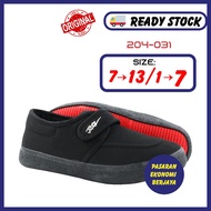 HITAM Black SHOES 204-031/ SCHOOL BLACK SHOES/ BLACK SCHOOL SHOES/ Low SCHOOL And High SCHOOL