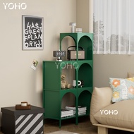 『Free Shipping』Bauhaus style creative bookshelf wrought iron floor-standing storage rack home side t