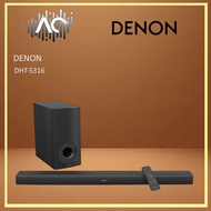 Denon DHT-S316 SoundBar System With Wireless Subwoofer, HDMI/ARC, Bluetooth, Dolby Digital and DTS D