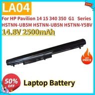 New LA04 14.8V 2500mAh Replacement Battery For HP Pavilion 14 15 340 350 G1 Series HSTNN-UB5M HSTNN-