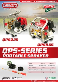 Mesin Jet Cleaner PROQUIP QPS225 2 Tak / Portable Engine Cuci Steam Mobil Motor Bensin QPS435 4 Tak