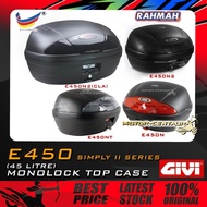 KOTAK/BOX GIVI MONOLOCK TOP CASE SIMPLY II E450, E450N, E450NT, E450N2 (RAHMAH/ CLASSIC EDITION) [BA