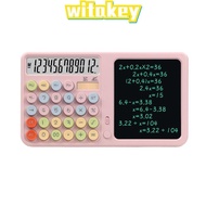 WITAKEY  Calculator, Dual Power Supply Large LCD Display Scientific Calculator, 12-Digit With LCD Wr