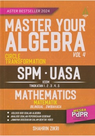 Master Your Algebra SPM/UASA Linear Equation Algebric Expression Mathematics Bilingual Form 1-2-3-4-