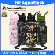 Vacuum Aqua flask Water Bottle Bag with Sling 40oz 32oz 22oz 18oz Aquaflask Accessories bag for Aqua