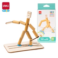 Đồ Chơi Đối Kháng Deli Bamboo Stick People DIY Lắp Ráp Trò Chơi Bàn Tương Tác Làm Việc Với Bố Mẹ Giá