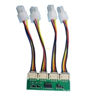 btsg Advanced Fan Speed Simulation Device 4Pin Fan Simulators for Antminer S21 S19kpro