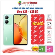 Toughened Vivo Y36 - Y36 5G flexible Nano Premium anti-scratch screen protector - Love Phone