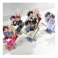 [Bomtoon 2023] Standee, acrylic keychain book night by the water, Payback, Mayhem, December