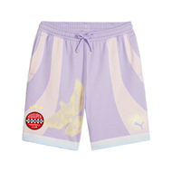 PUMA | กางเกงขาสั้นพิมพ์ลาย ฟิตสบาย