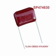 Red Capacitor CBB22 474J630V