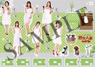 毛毛小舖--AV女優壓克力立牌 A4尺寸 エッチな奥様 希島あいり 白石茉莉奈 天海つばさ 風間ゆみ 栗山莉緒 友田真希