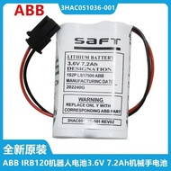 ABBIRB120 Robot Battery 3HAC051036- 0013.6 V7.2 Ah Manipulator Battery
