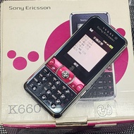 二手 Used 有盒 原裝 古董收藏 3HK 3G電話 Sony Ericsson K660i 包括充電器 耳機 電池 及512mb M2記憶卡