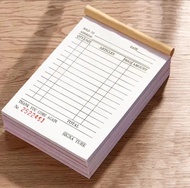 Dream  Order Slip Receipt - Ordinary with Duplicate Resibo - 50 sheets resibo per pad - Sold per pad