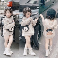 HIJAU Cute TEDDY BEAR Children's Hoodie (1th - 12th) Jacket Boy Girl Kids Boys Girls 1 2 3 4 5 6 7 8