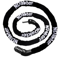 Bike Lock, Extra Long Anti-Theft Bike Chain Lock(6ft to 3.2ft) with 5 Digit Resettable Combination, 