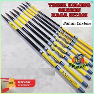 TEGEK KOLONG JORAN TEGEK CARBON KOLONG OREGON NAGA HITAM 360 - 450 - 540 - 630 RING