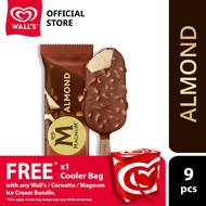 Magnum Almond Ice Cream Ice Creams (9 Pieces)