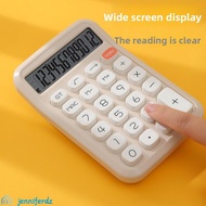 JENNIFERDZ Small Calculator, Portable 12 Digits Arithmetic Calculator, Finance Accounting Tools Ligh