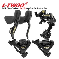 Ltwoo GRT GR9 GR7 Disc Series Carbon/Aluminium Alloy Hydraulic Shifter Groupset 1x12s/1x11s/1x10s Gravel Shifter Rear Derailleur Hydraulic Caliper For Gravel Road Bike