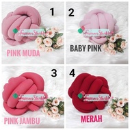 Shabby pillow / Knot pillow (BALL MINI)