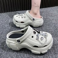 Crocs รองเท้าแตะชายหาดชุดใหม่สำหรับผู้หญิง2024