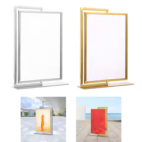 Poster Board Stand KT Board Stand Portable Sign Holder Price Tag Holder for Exhibition Business Stor