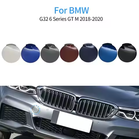 For BMW G32 M Sport Car Front Bumper Trailer Hook Tow Cover Cap Accessory For BMW 6 Series GT 630 64