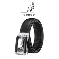 GOROO Double-layer cowhide belt with automatic buckle GR511