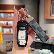 Soft TPU Car Remote Key Cover Case For Audi A3 A4 B9 A6 C8 A7 S7 4K A8 D5 S8 Q7 Q8 SQ8 E-tron 2018 2