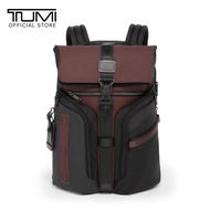 TUMI ALPHA BRAVO LOGISTICS BACKPACK OXBLOOD COLOUR