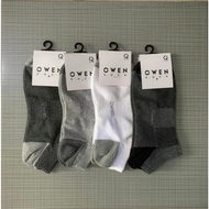 OWEN men's premium socks with short collar in 2 styles OW1