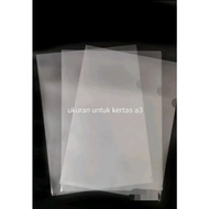 KING JIM MAP L CLEAR A3/CLEAR SLEVES A3 PER PCS