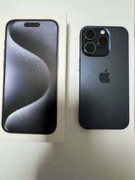 【二手貨】Apple iPhone15Pro256GB 藍鈦