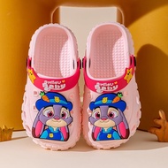 Children Cartoon Beach Slipper Zootopia Children Garden Shoes Cute EVA Summer Slippers Soft Kids Out