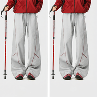 izzue | Outdoor Corded Warm Lined Baggy Utility Pants for Men