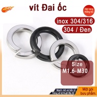 [XSP] 304/316 Stainless Steel Elastic Gasket M2M3M4M5M6M8M10M12M14M16-M30 Gasket Elastic Gasket Wash