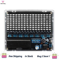 DIY Sound Control LED Music Electronic Kits Audio Frequency Display PCB Soldering Project Practice D