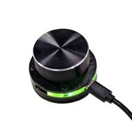 EC11ปุ่มปุ่มปรับระดับเสียง2.4G/USB โหมดคู่สำหรับระบบ Android ตัวควบคุมการปรับสื่อสาย Type-C พร้อมไฟ 