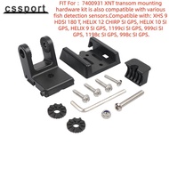 7400931 XNT Transducer Bracket, Transducer Mounting Plate for MHX XNT Model Transducers, Transom Mou