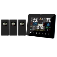 Fanju Weather Station Wireless Digital Indoor/Outdoor Forecast With Touch Screen Table Desk Clock Te