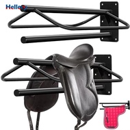 [Hellery] Horse Saddle Rack Saddle Organizer Saddle Stand Horse Blanket Hanging Rack for