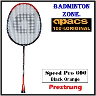 Apacs Speed Pro 600 (Black Orange)(3UG2) Badminton Racket